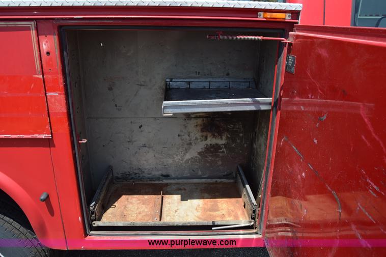 image for item K8503 2003 Ford F550 Super Duty XL Crew Cab fire rescue truck