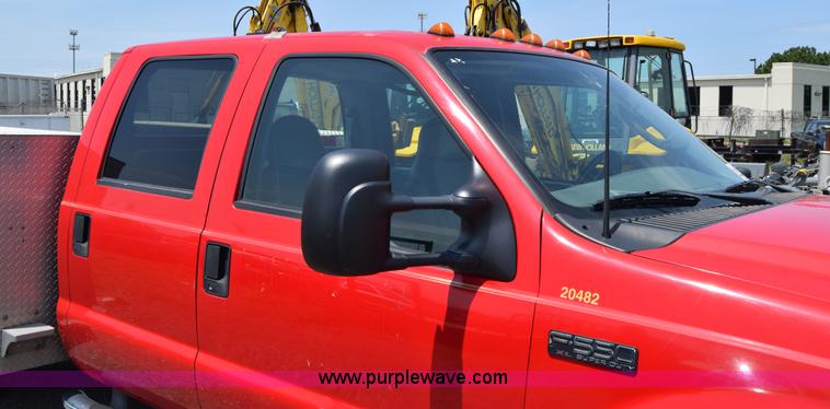 image for item K8503 2003 Ford F550 Super Duty XL Crew Cab fire rescue truck