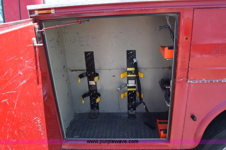 image for item K8504 2004 Ford F550 Super Duty XL Crew Cab fire rescue truck