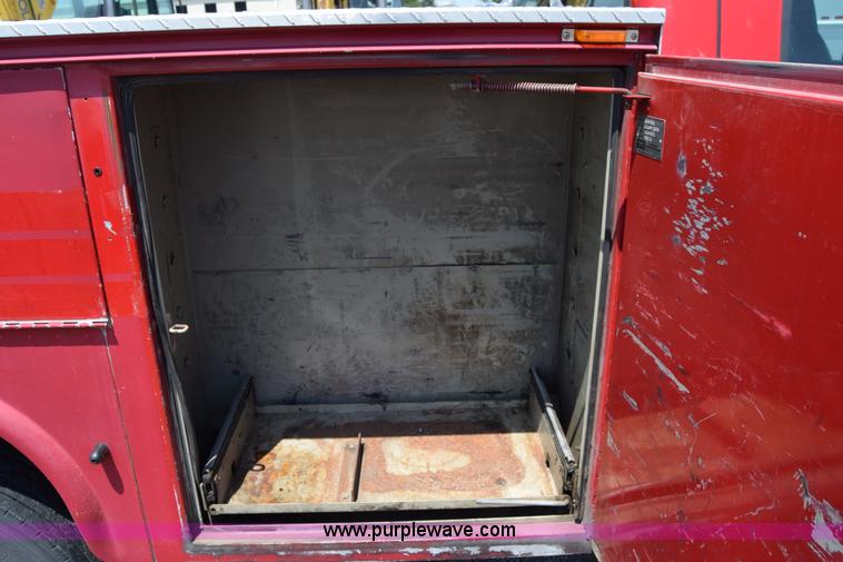 image for item K8504 2004 Ford F550 Super Duty XL Crew Cab fire rescue truck