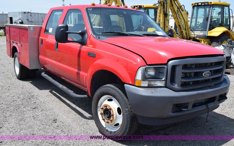 image for item K8505 2002 Ford F550 Super Duty XL Crew Cab fire rescue truck