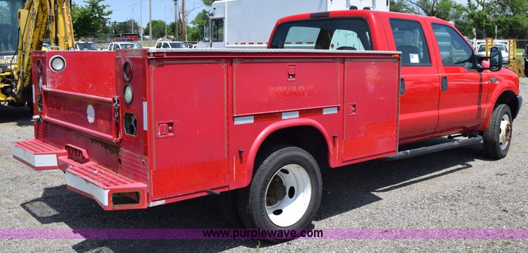 image for item K8505 2002 Ford F550 Super Duty XL Crew Cab fire rescue truck