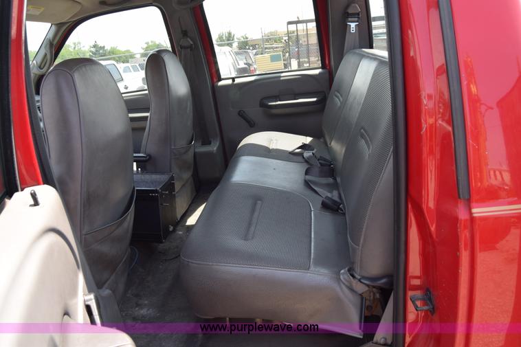 image for item K8505 2002 Ford F550 Super Duty XL Crew Cab fire rescue truck