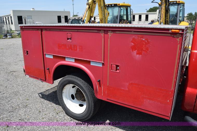 image for item K8505 2002 Ford F550 Super Duty XL Crew Cab fire rescue truck