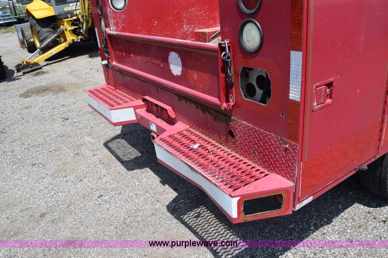 image for item K8505 2002 Ford F550 Super Duty XL Crew Cab fire rescue truck