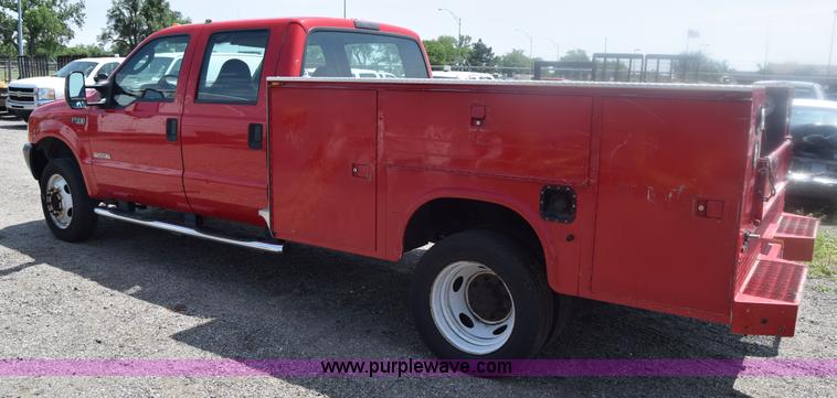 image for item K8506 2004 Ford F550 Super Duty XL Crew Cab fire rescue truck