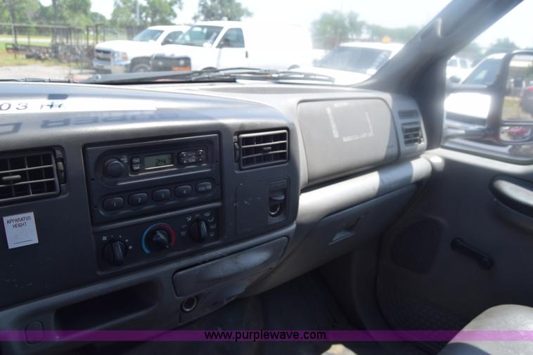 image for item K8506 2004 Ford F550 Super Duty XL Crew Cab fire rescue truck