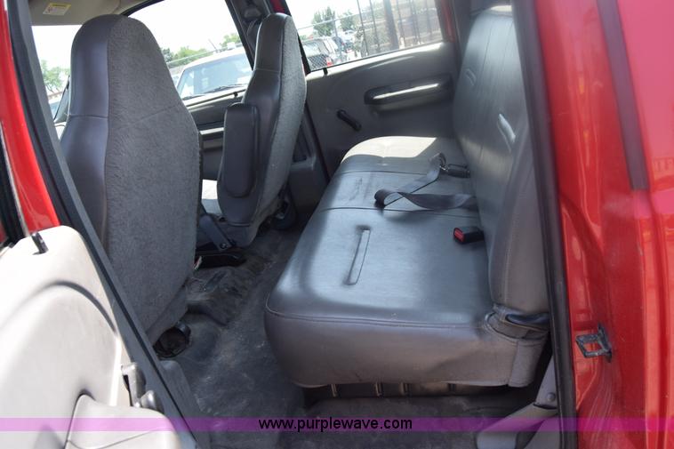 image for item K8506 2004 Ford F550 Super Duty XL Crew Cab fire rescue truck