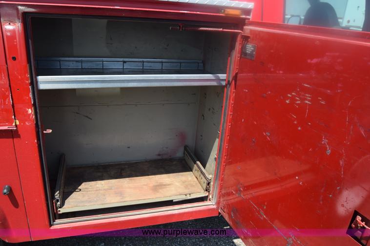 image for item K8506 2004 Ford F550 Super Duty XL Crew Cab fire rescue truck