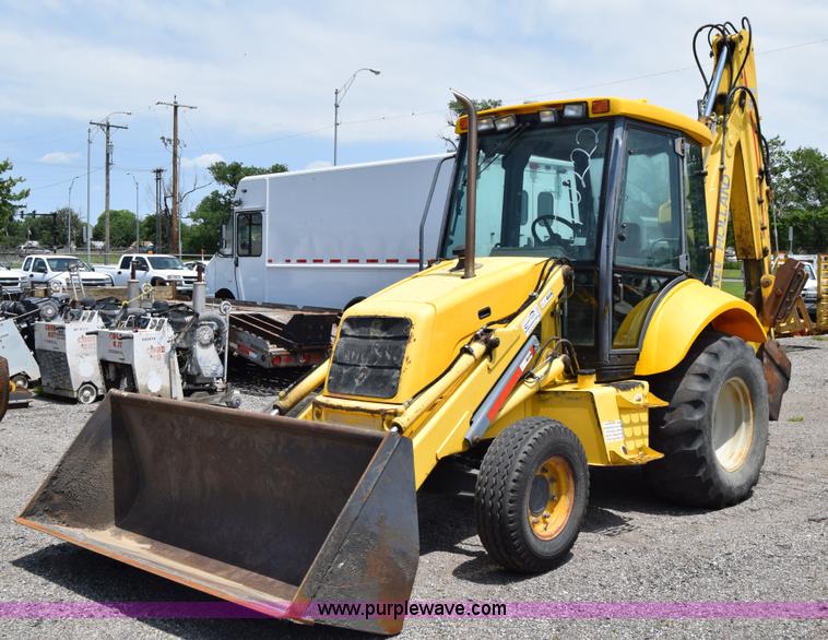 image for item K8521 2003 New Holland LB75 backhoe