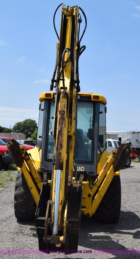 image for item K8521 2003 New Holland LB75 backhoe