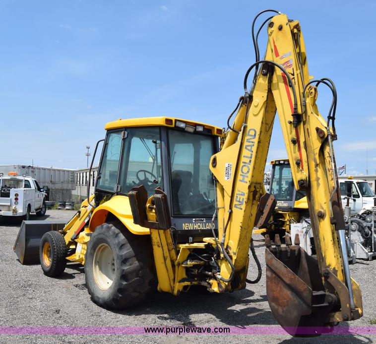 image for item K8521 2003 New Holland LB75 backhoe