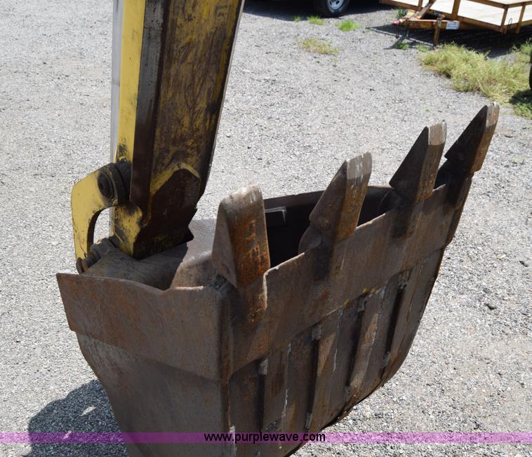 image for item K8521 2003 New Holland LB75 backhoe