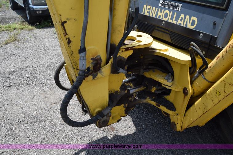 image for item K8521 2003 New Holland LB75 backhoe