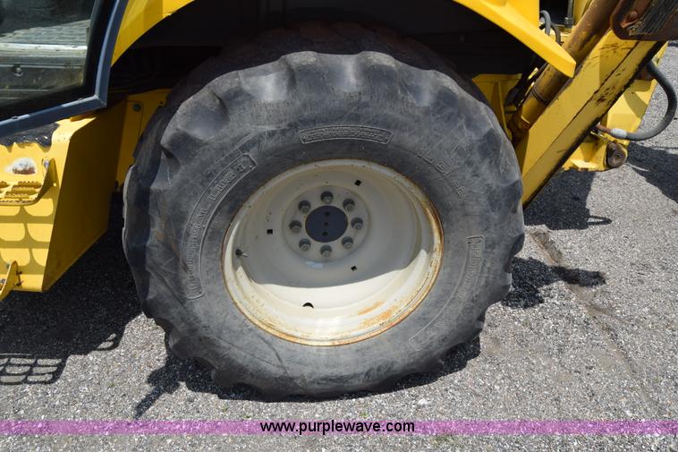 image for item K8521 2003 New Holland LB75 backhoe