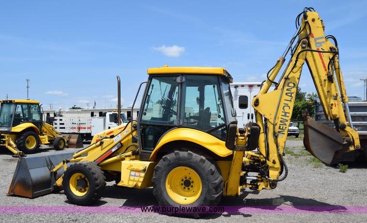 image for item K8522 2003 New Holland LB75 backhoe