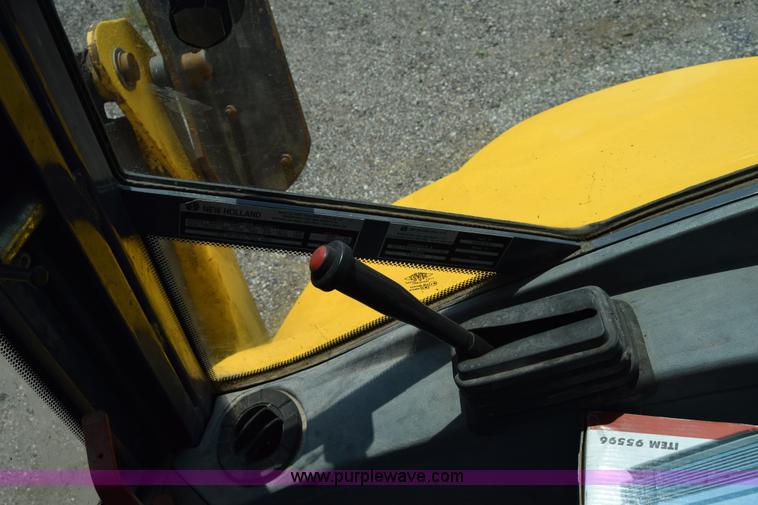 image for item K8522 2003 New Holland LB75 backhoe