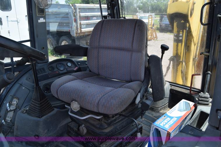 image for item K8522 2003 New Holland LB75 backhoe