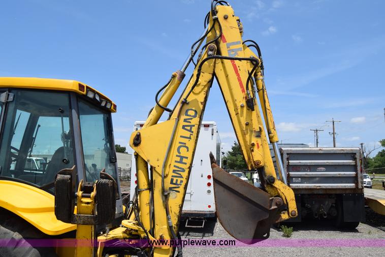 image for item K8522 2003 New Holland LB75 backhoe