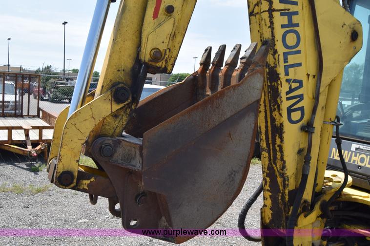 image for item K8522 2003 New Holland LB75 backhoe