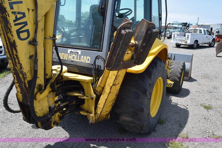image for item K8522 2003 New Holland LB75 backhoe