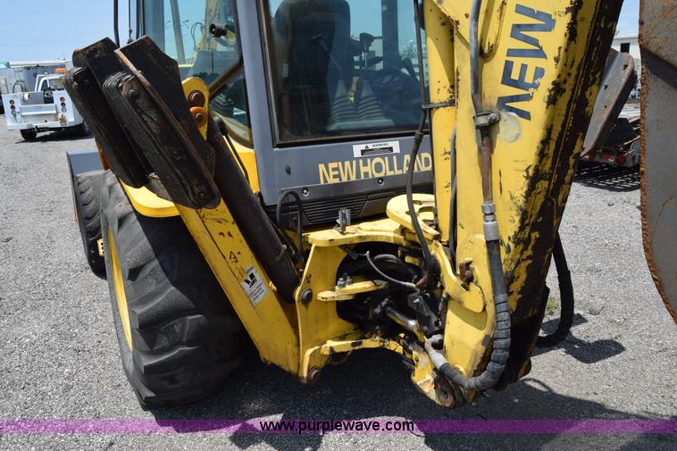 image for item K8522 2003 New Holland LB75 backhoe