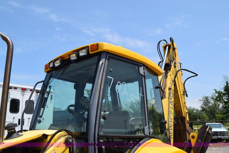 image for item K8522 2003 New Holland LB75 backhoe