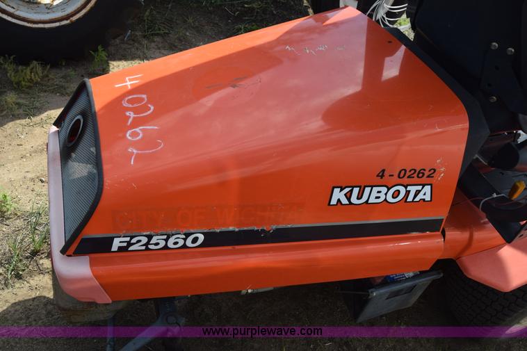 image for item K8562 Kubota F2560 lawn mower