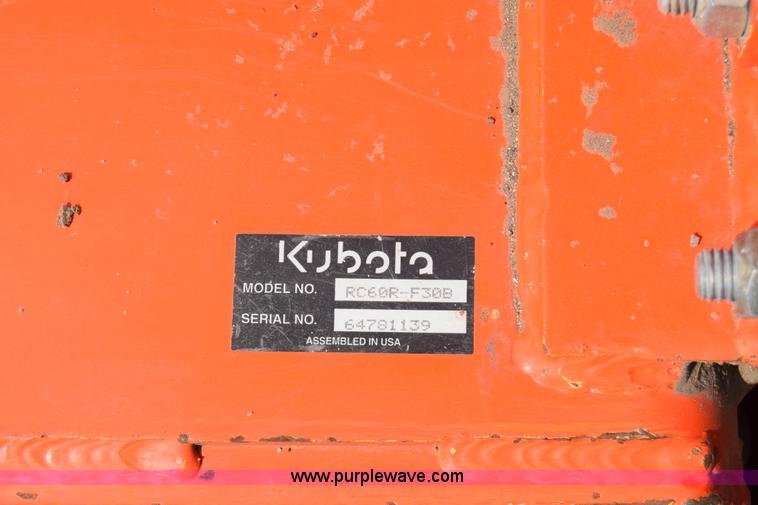 image for item K8562 Kubota F2560 lawn mower