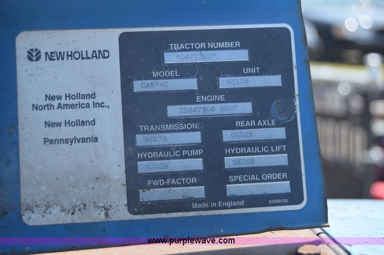 image for item K8565 1996 New Holland 3930 tractor