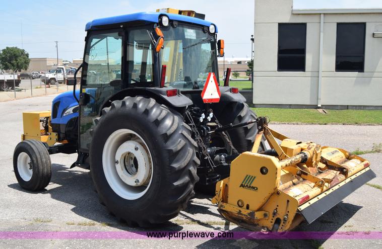 image for item K8569 2004 New Holland TN75DA tractor