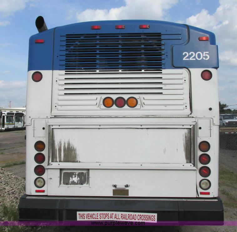 image for item K8596 2002 Gillig C20B096N4 city transit bus