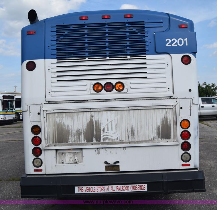 image for item K8597 2001 Gillig C20B096N4 city transit bus