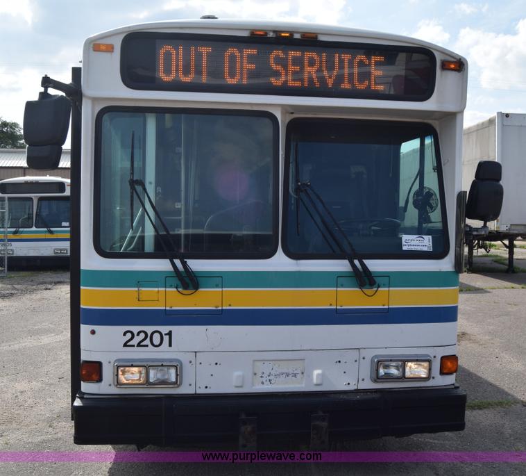 image for item K8597 2001 Gillig C20B096N4 city transit bus