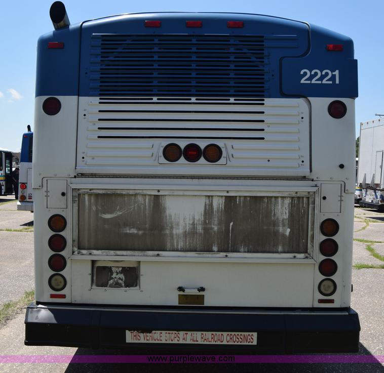 image for item K8599 2002 Gillig C20B096N4 city transit bus