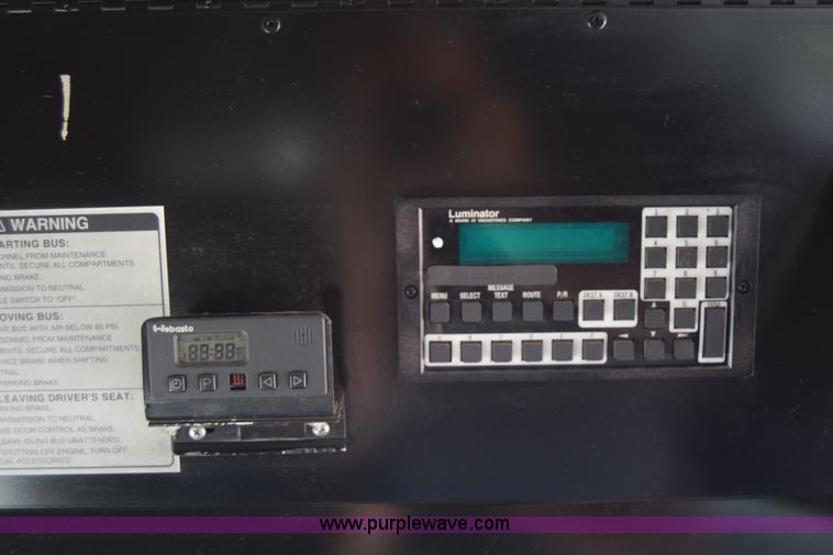 image for item K8599 2002 Gillig C20B096N4 city transit bus