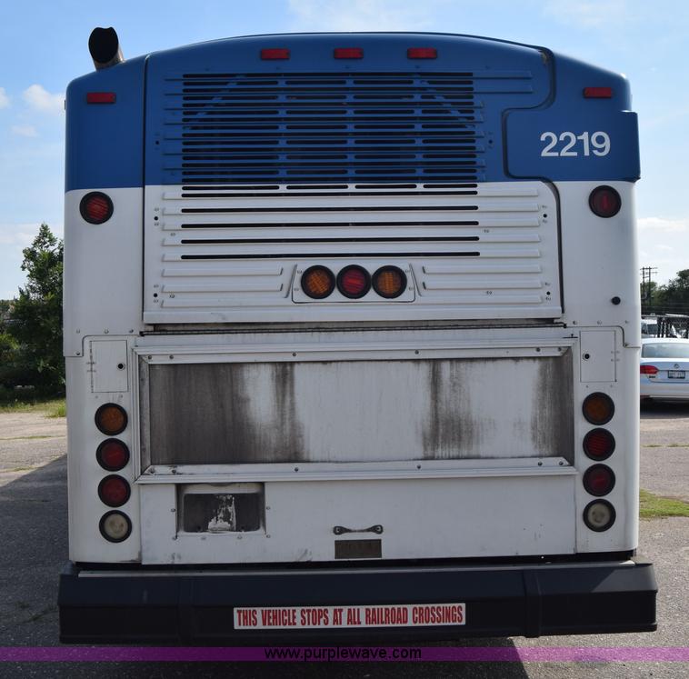 image for item K8605 2002 Gillig C20B096N4 city transit bus