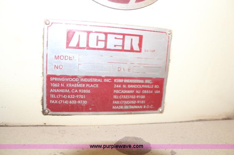 image for item BO9309 2000 Acer milling machine