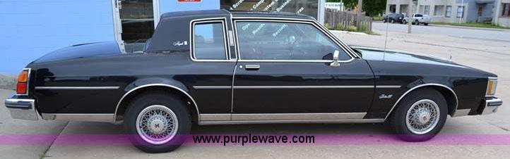 image for item D1497 1984 Oldsmobile Delta 88 Royale Brougham