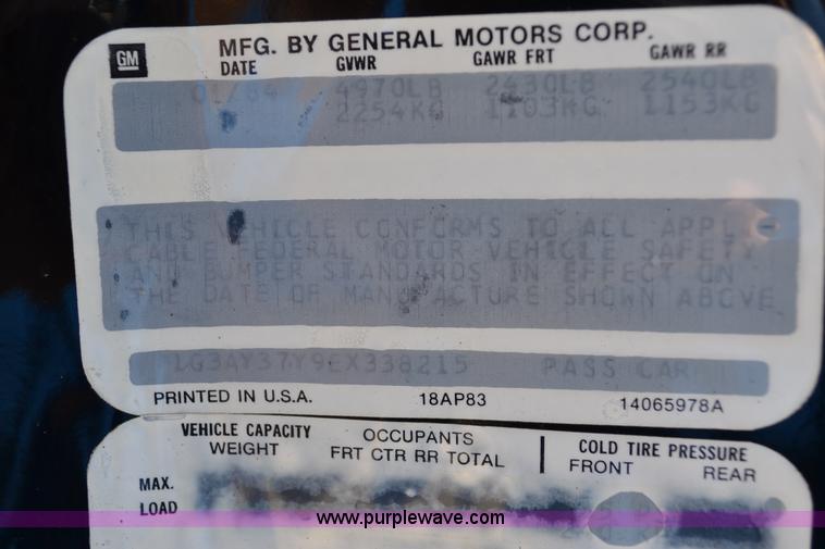 image for item D1497 1984 Oldsmobile Delta 88 Royale Brougham