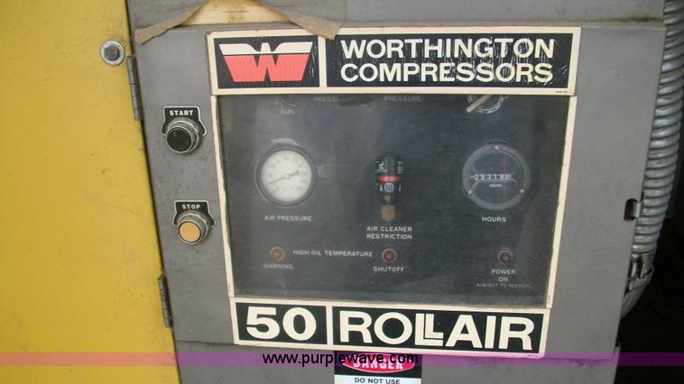 image for item D1523 Worthington 50 Rollair compressor