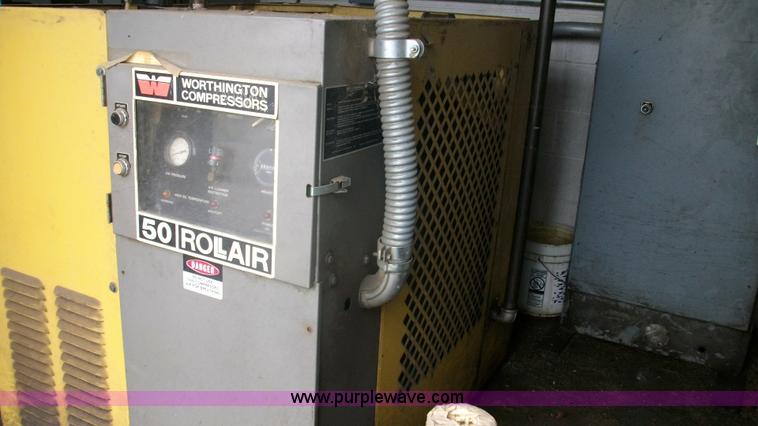 image for item D1523 Worthington 50 Rollair compressor