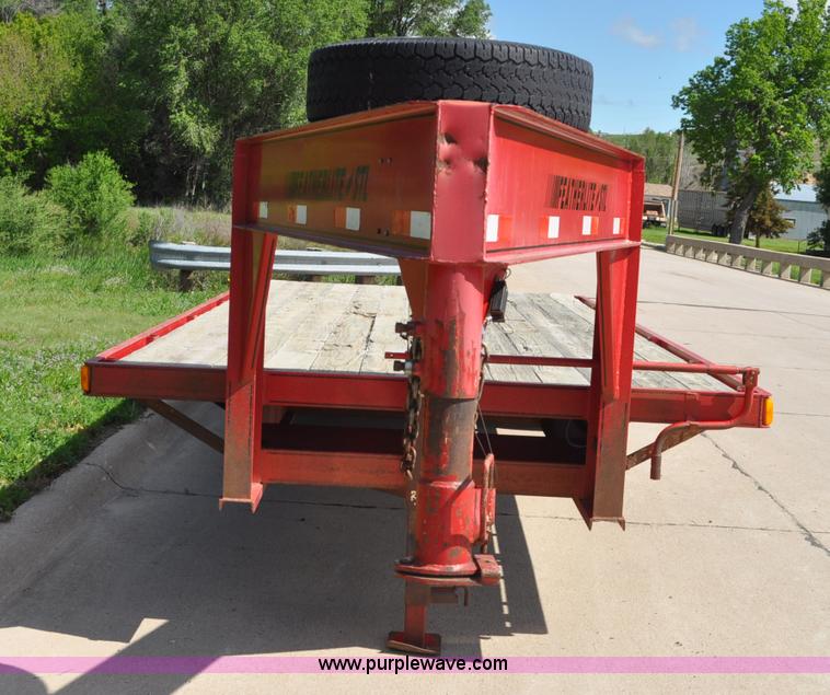 image for item F2465 1998 Featherlite STL equipment trailer