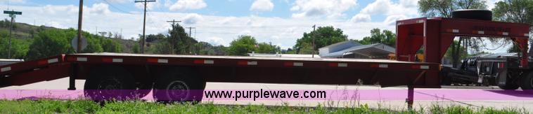 image for item F2465 1998 Featherlite STL equipment trailer