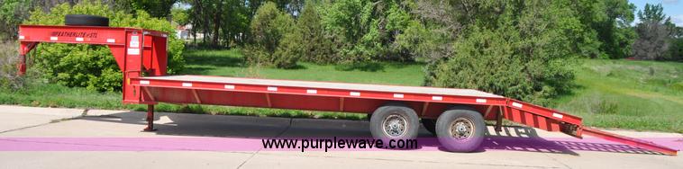 image for item F2465 1998 Featherlite STL equipment trailer