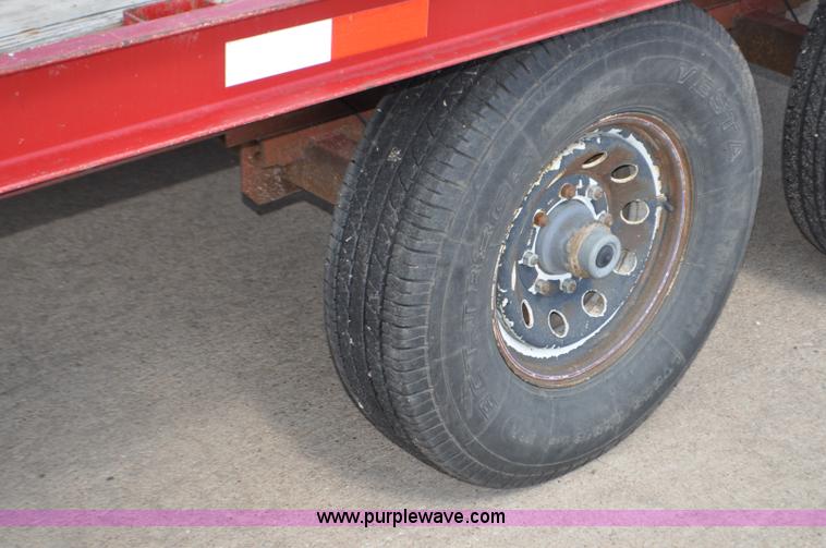 image for item F2465 1998 Featherlite STL equipment trailer