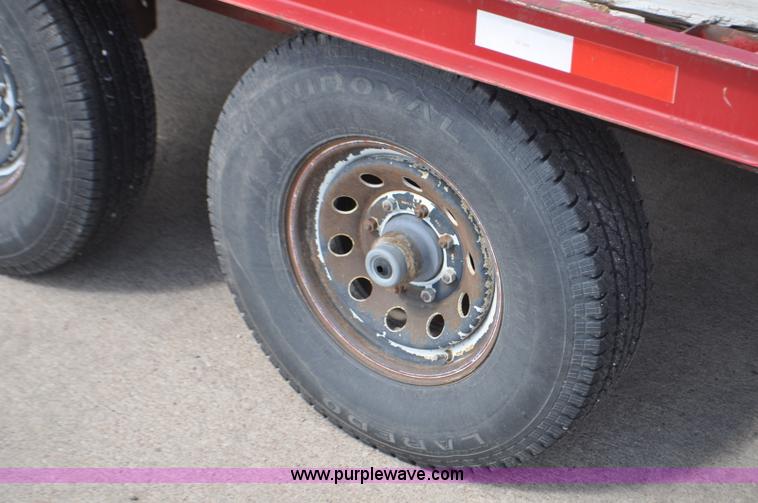 image for item F2465 1998 Featherlite STL equipment trailer