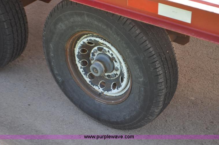 image for item F2465 1998 Featherlite STL equipment trailer