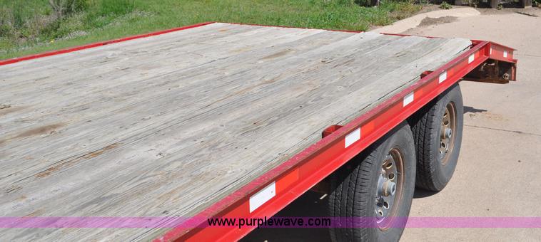 image for item F2465 1998 Featherlite STL equipment trailer