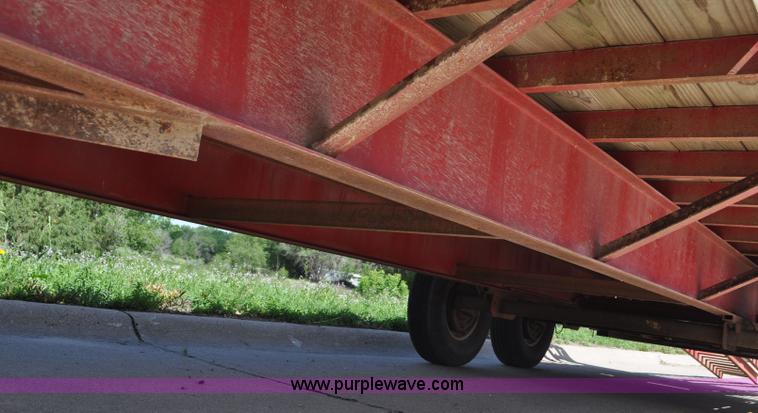 image for item F2465 1998 Featherlite STL equipment trailer